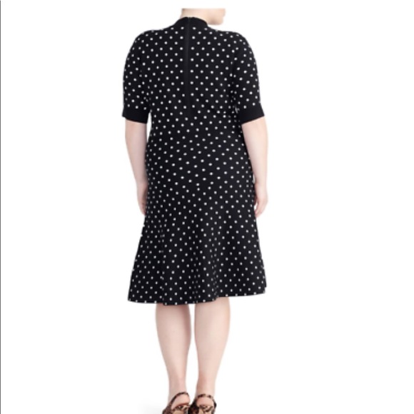 Rachel Roy Polka Dot Flare Dress - Picture 4 of 15